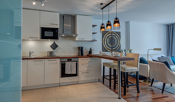 Appartamento a 2 camere | München-Schwabing | 70434 | Offene Küche mit...