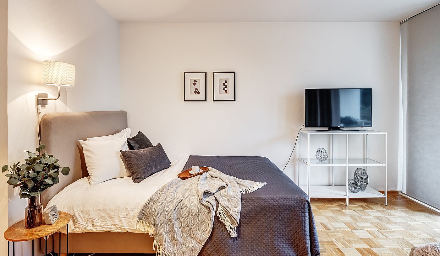 Appartamento a 1 camera | München-Solln | 2109ML4 | ...und Schlafen