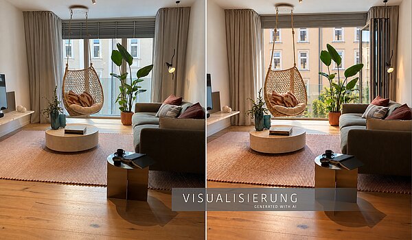 Appartamento a 2 camere | München-Isarvorstadt | 70459 | ...und Faltfenster-Innen