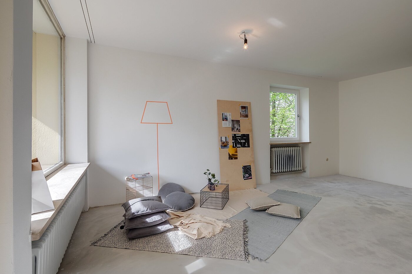 Appartamento a 4 camere | München-Aubing | 1904ML4 | Helles Wohnzimmer