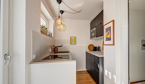 Appartamento a 1 camera | München-Maxvorstadt | 700022 | Moderne Einbauküche