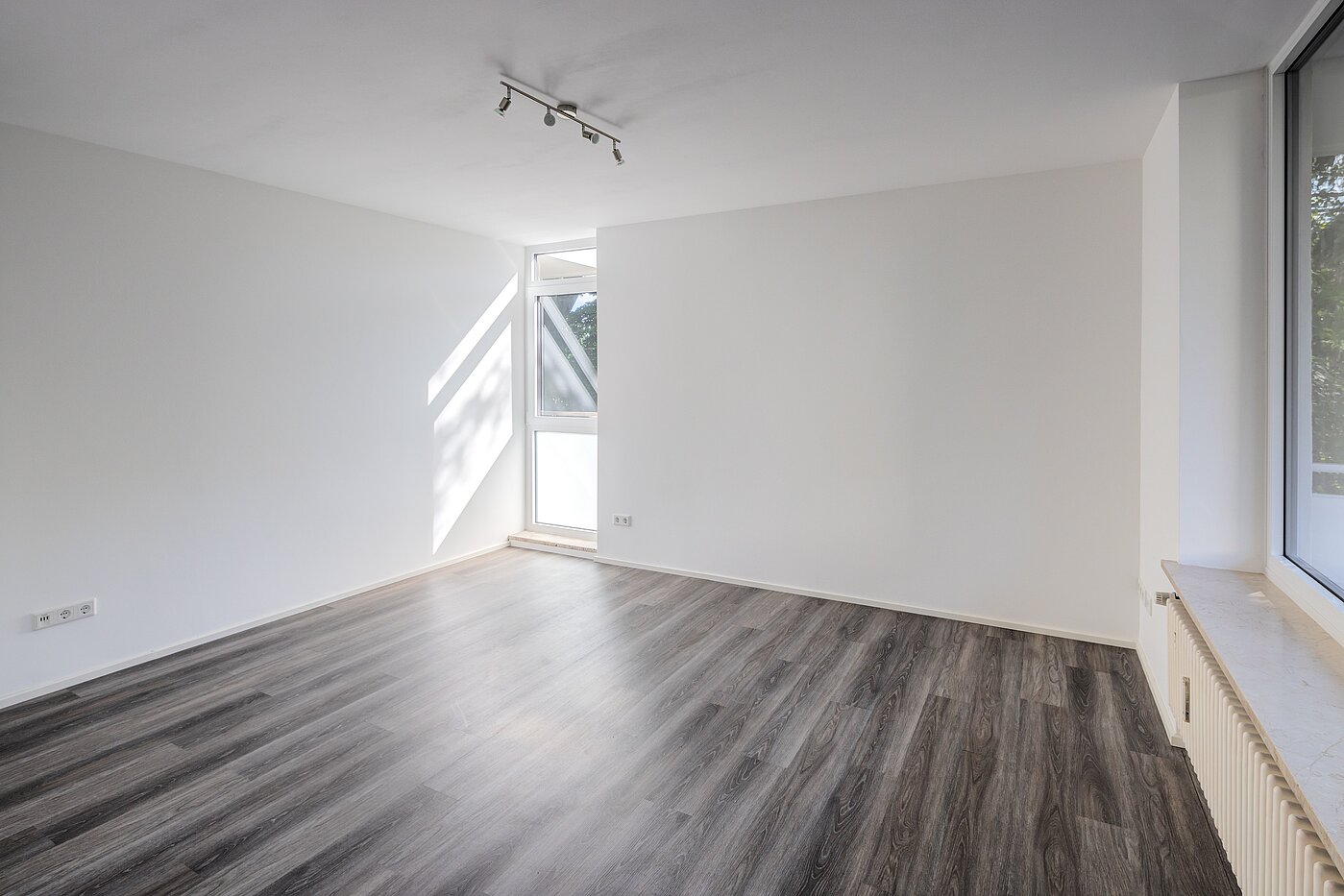 Piano rialzato a 1 camera | München-Obermenzing | 70282 | Wohn- und Schlafbereich