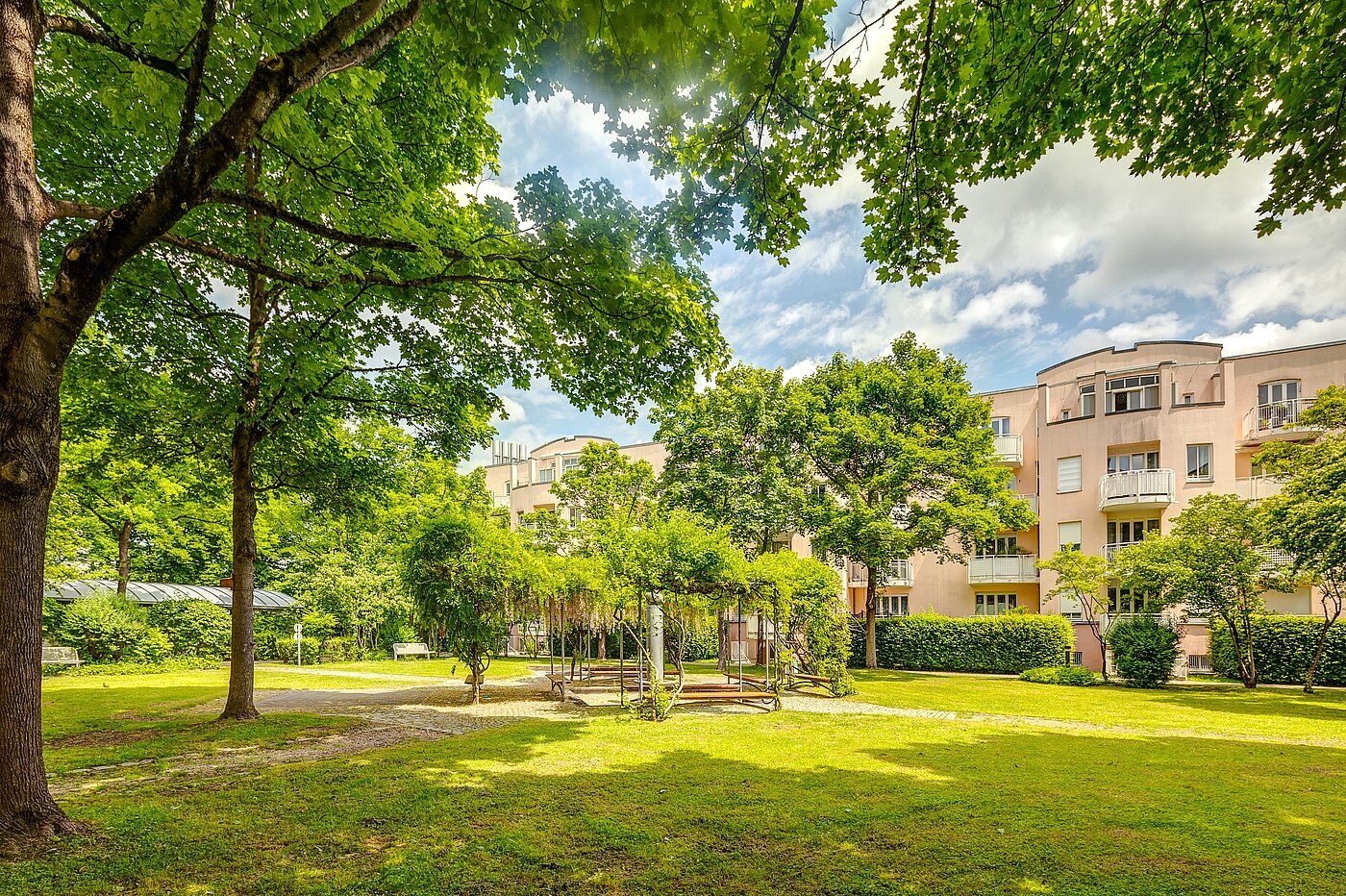 Appartamento a 1 camera | München-Perlach | 2204ML8 | Parkähnliche, ruhige Außenanlagen