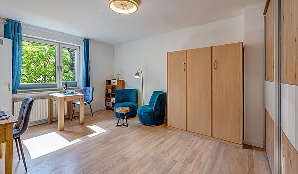 Appartamento a 1 camera | München-Schwabing | 70454 | Wohnen, Arbeiten und...