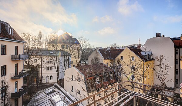 Appartamento a 2 camere | München-Isarvorstadt | 703031 | Blick vom Balkon