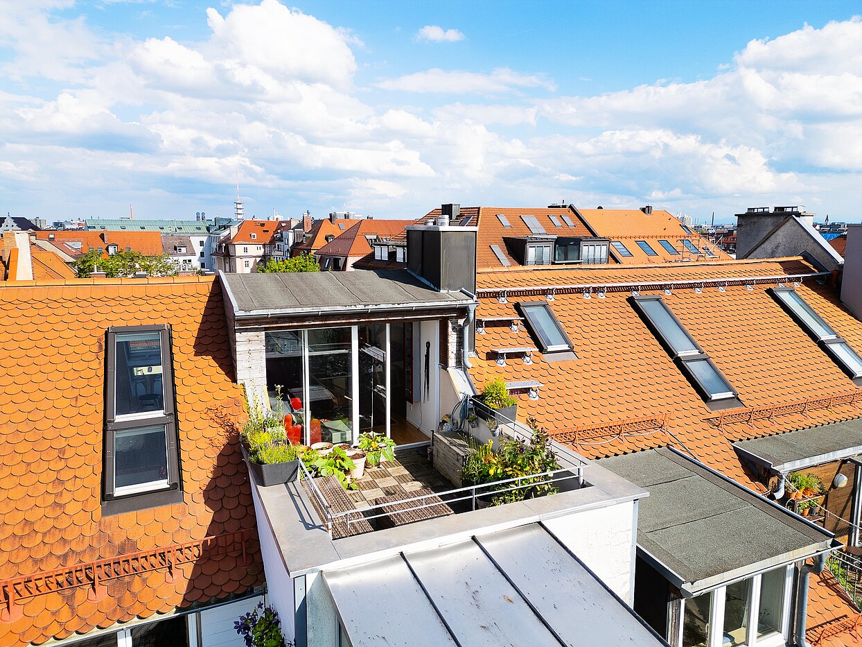 Appartamento a 5 camere | München-Neuhausen | 70140 | Über den Dächern