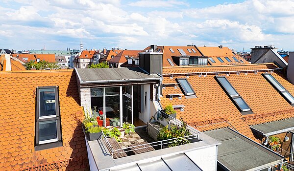 Appartamento a 5 camere | München-Neuhausen | 70140 | Über den Dächern