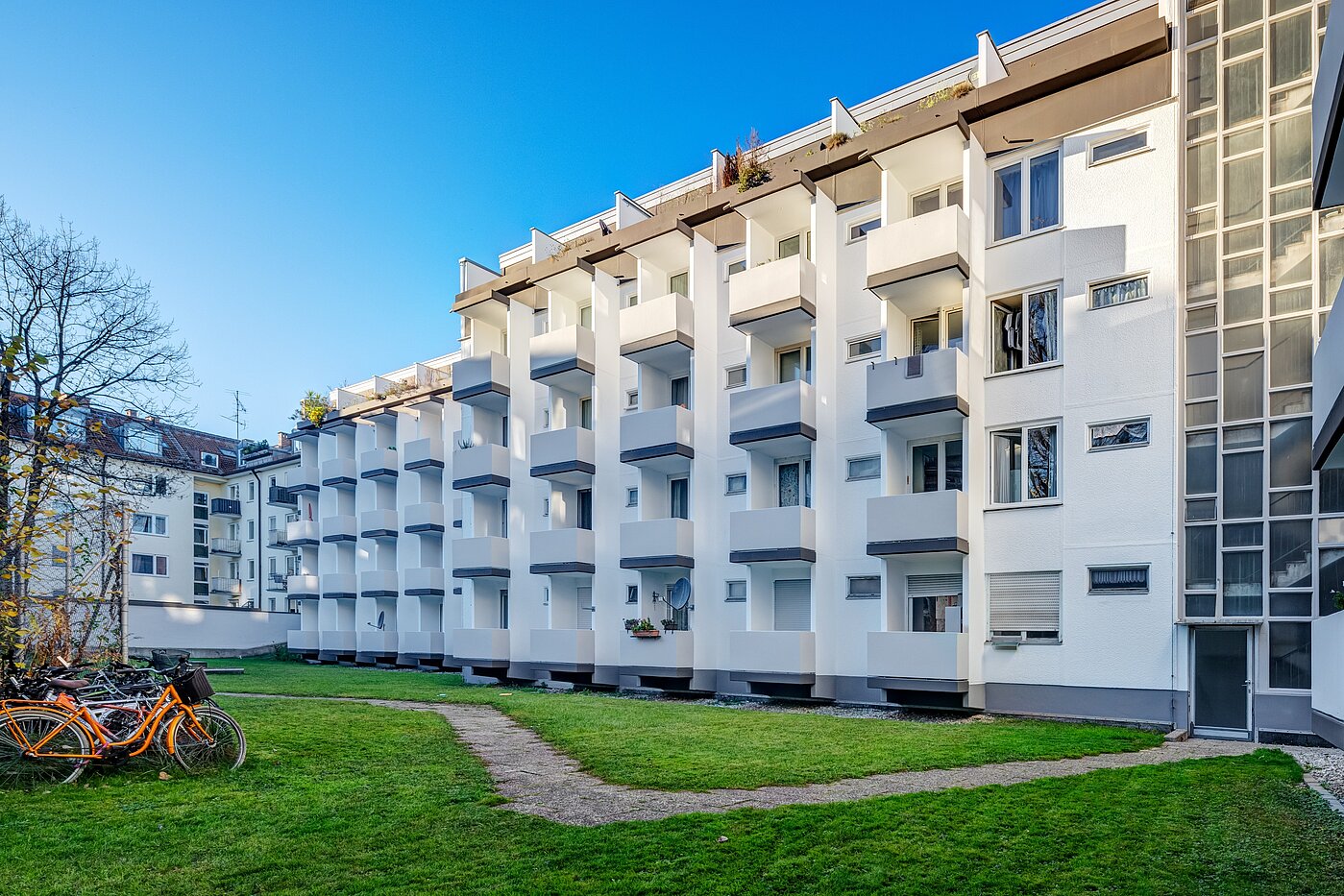 Apartment a 1 camera | München-Milbertshofen | 70183 | Innenhof