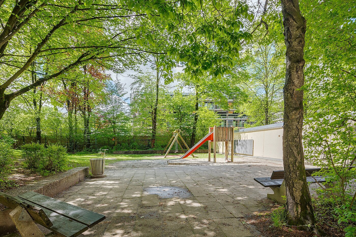 Appartamento a 1 camera | München-Oberföhring | 2104ML2 | ... mit Kinderspielplatz