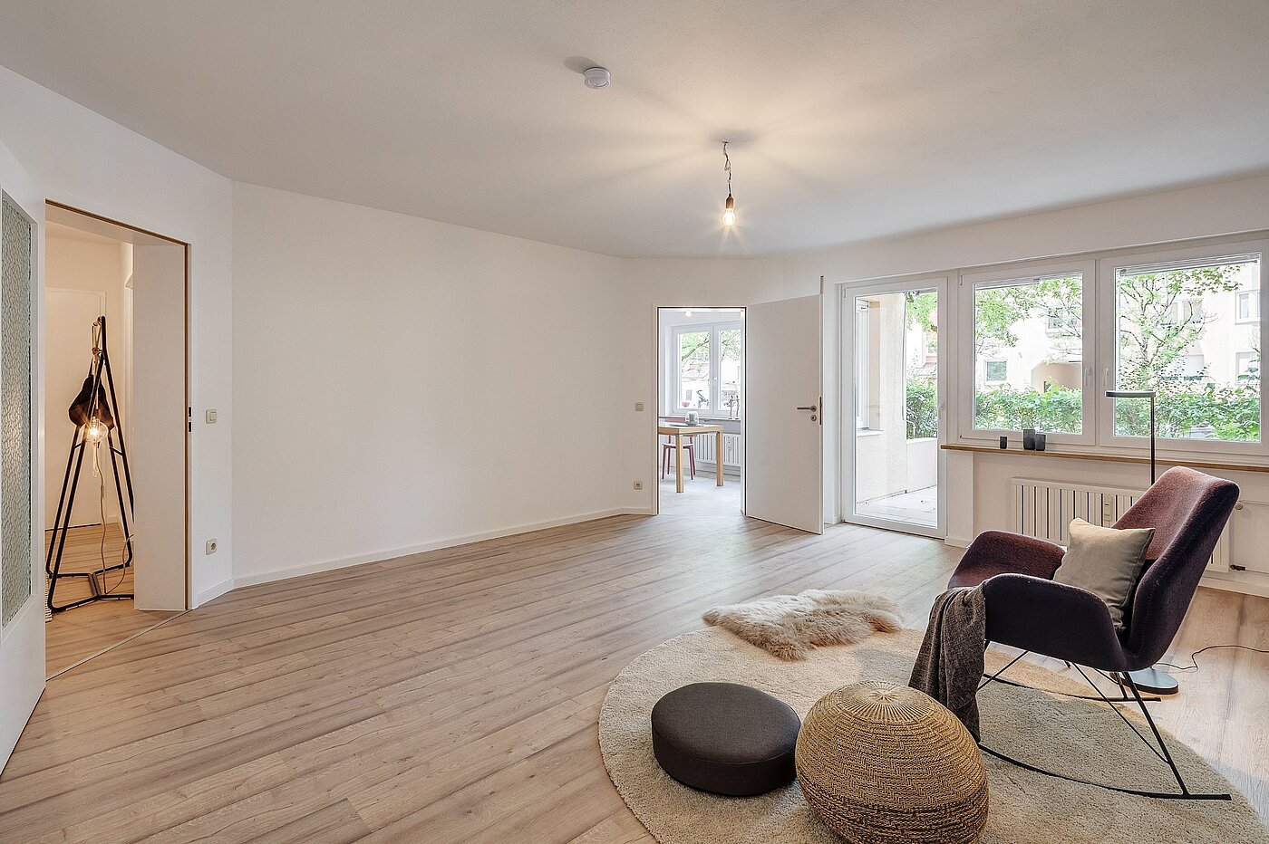 Appartamento al piano terra a 4.5 camere | München-Perlach | 2003ML6 | Geräumiges Wohnzimmer...