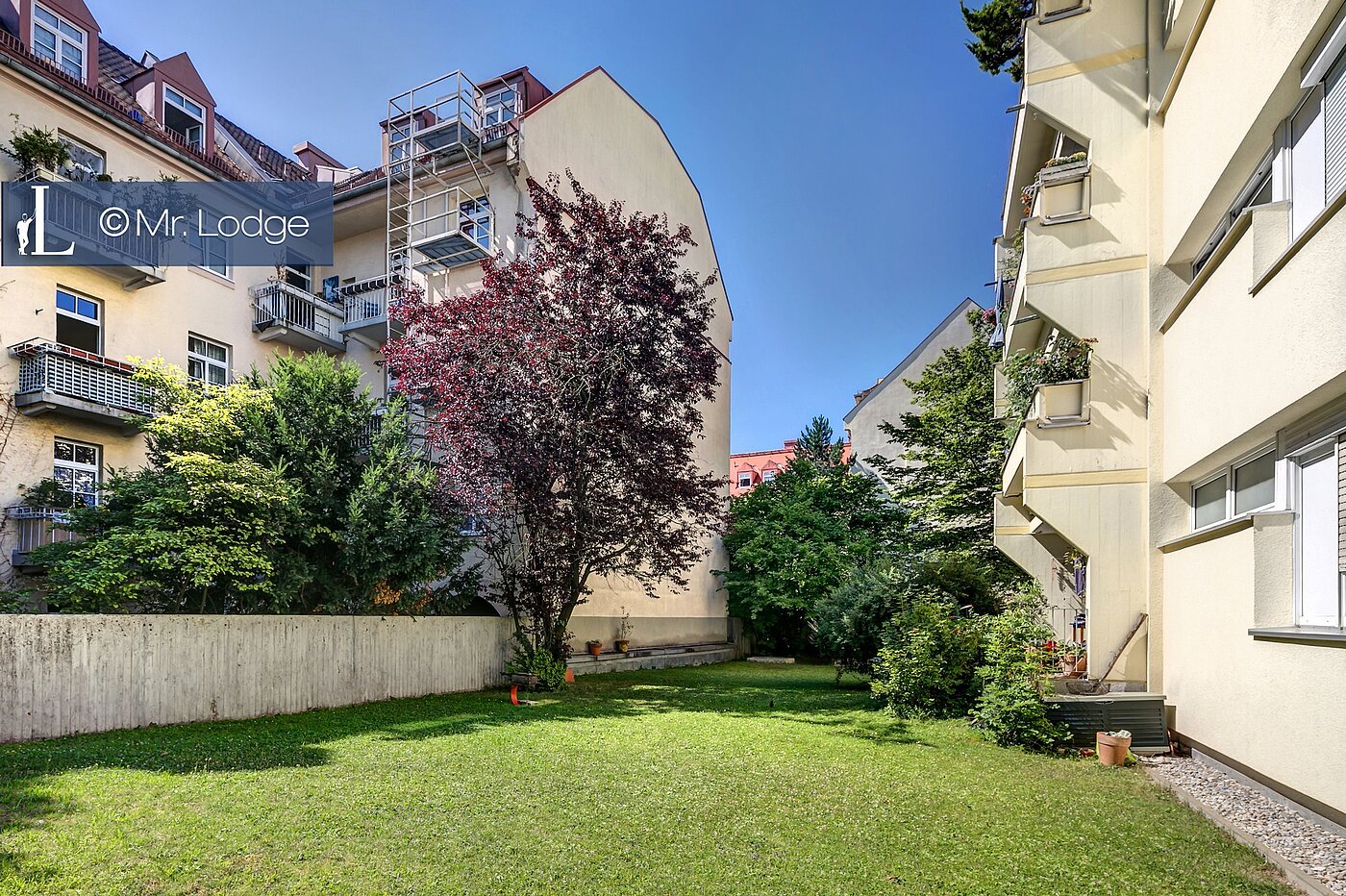 Appartamento a 1.5 camere | München-Isarvorstadt | 1707ML1 | begrünter, ruhiger Innenhof