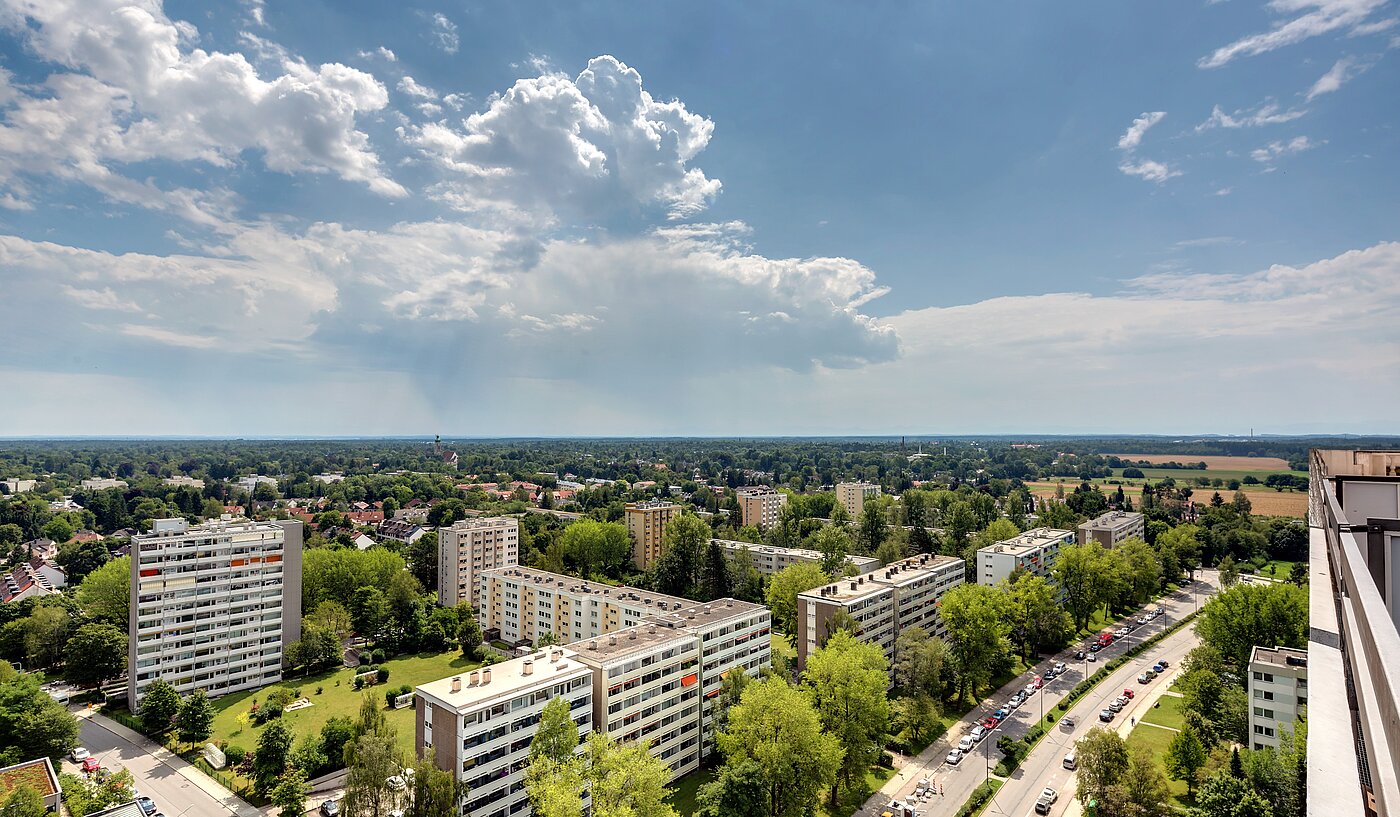 Appartamento a 1 camera | München-Forstenried | 2111ML1 | Ost-Süd Aussicht