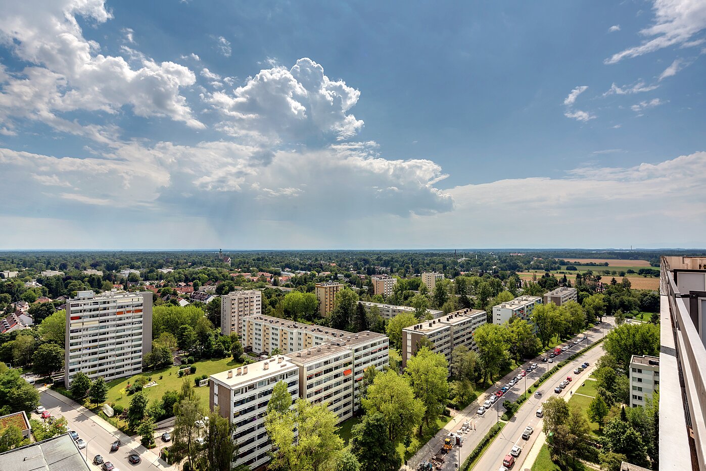 Appartamento a 1 camera | München-Forstenried | 2111ML1 | Ost-Süd Aussicht