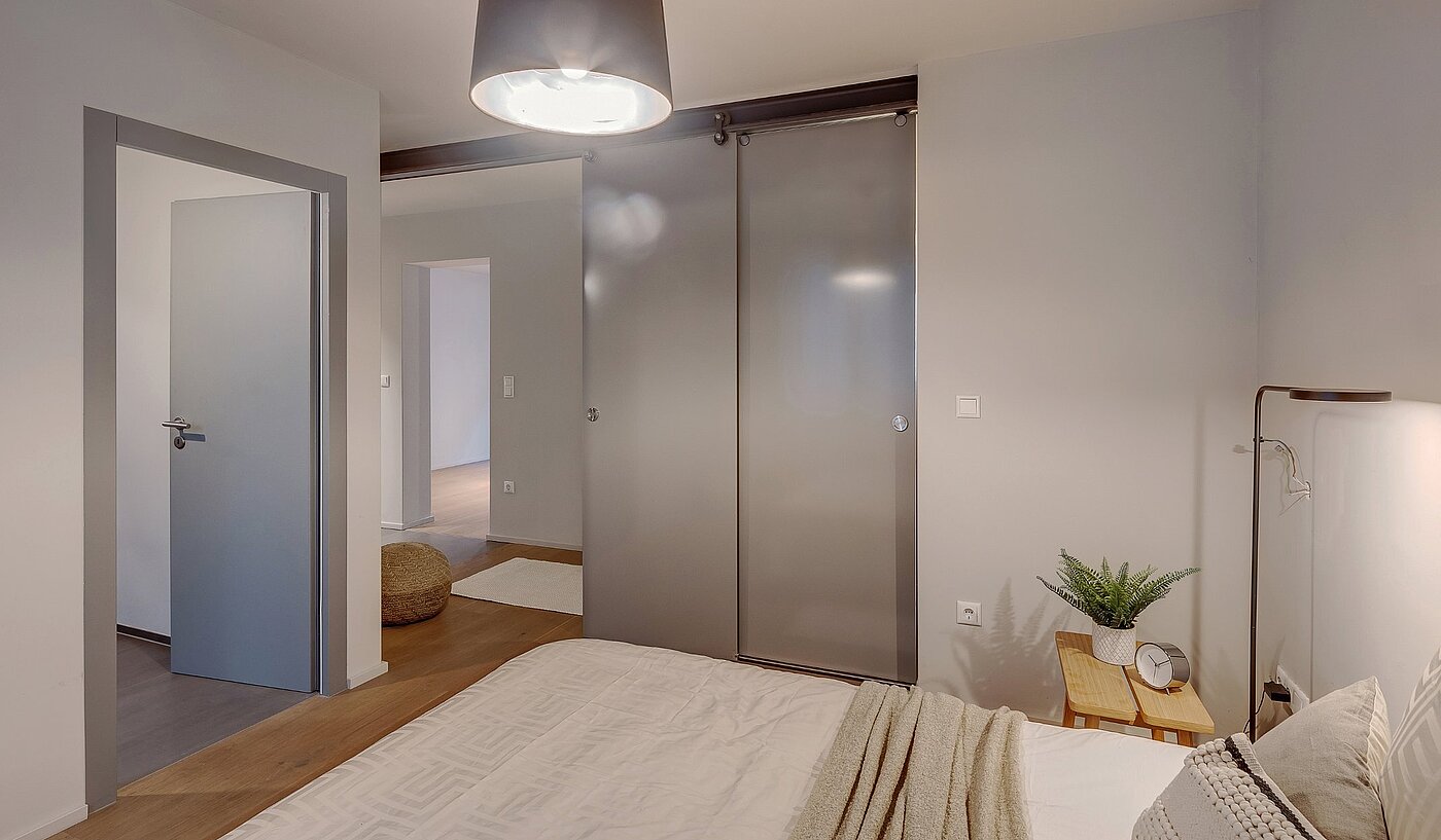 Piano rialzato a 2 camere | München-Lehel | 2012ML1 | ...mit Schiebetür...