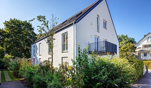 Appartamento Maisonette a 4 camere | München-Obermenzing | 701553 | Ansicht vom Innenhof aus