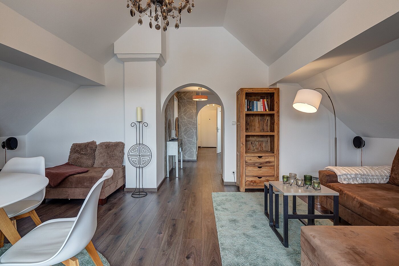 Appartamento mansardato a 3 camere | München-Hasenbergl | 1803ML5 | Offener Wohnbereich