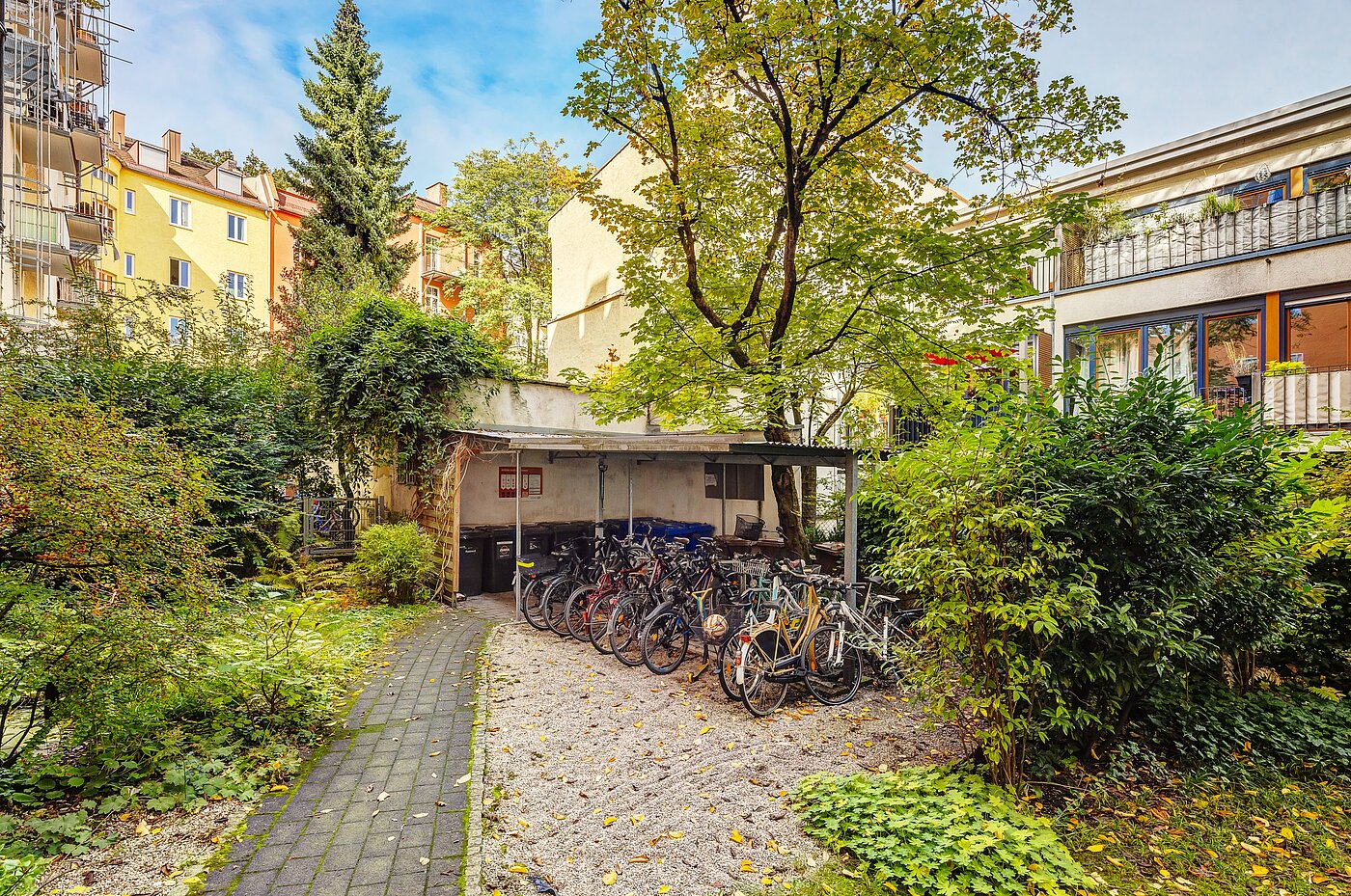 Appartamento mansardato a 2 camere | München-Au | 2209ML3 | Innenhof