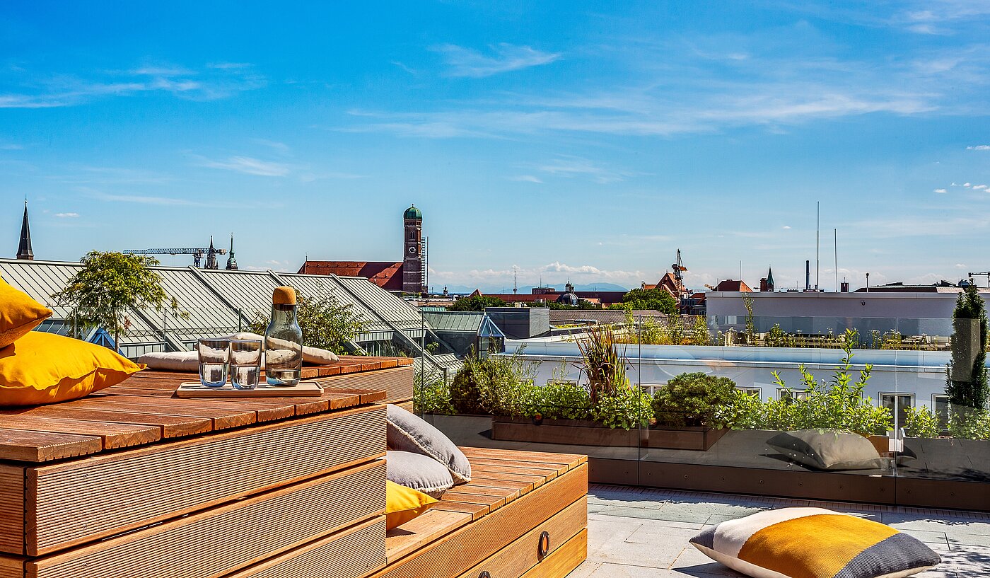 Appartamento a 3 camere | 70046 | ...Blick über München