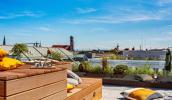 Appartamento a 3 camere | 70046 | ...Blick über München