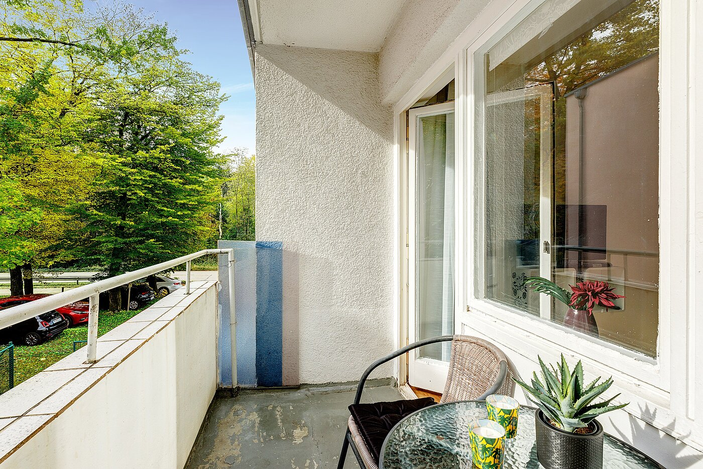 Appartamento a 1 camera | München-Solln | 70137 | Sonniger Südbalkon
