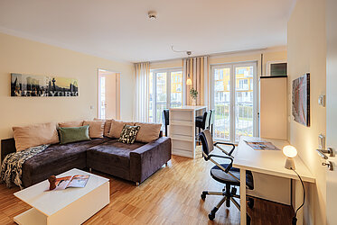 Schwabing-West: Appartamento chic di 2 stanze in posizione centrale - disponibile