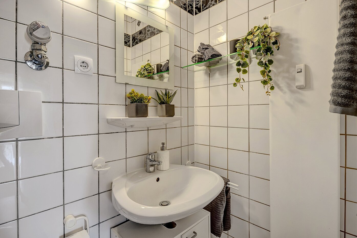 Appartamento a 1 camera | München-Schwabing | 2109ML1 | ...Badezimmer mit ...
