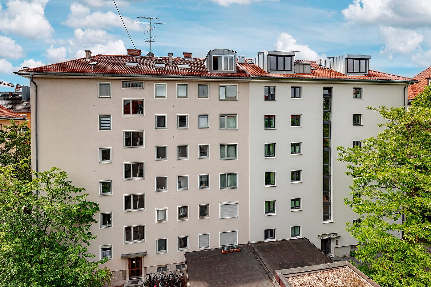 Appartamento a 2 camere | München-Schwabing | 70130 | Aussicht