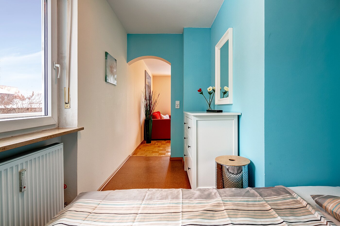 Appartamento a 1.5 camere | München-Milbertshofen | 701281 | Separater Schlafbereich