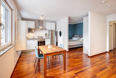 Alt-Sendling: elegante appartamento con 1 camera e mezzo – ottimo complesso residenziale – disponibile su richiesta