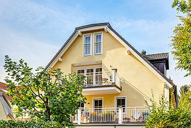 Forstenried: Appartamento con giardino di 4 locali - Tanto spazio per vivere e lavorare