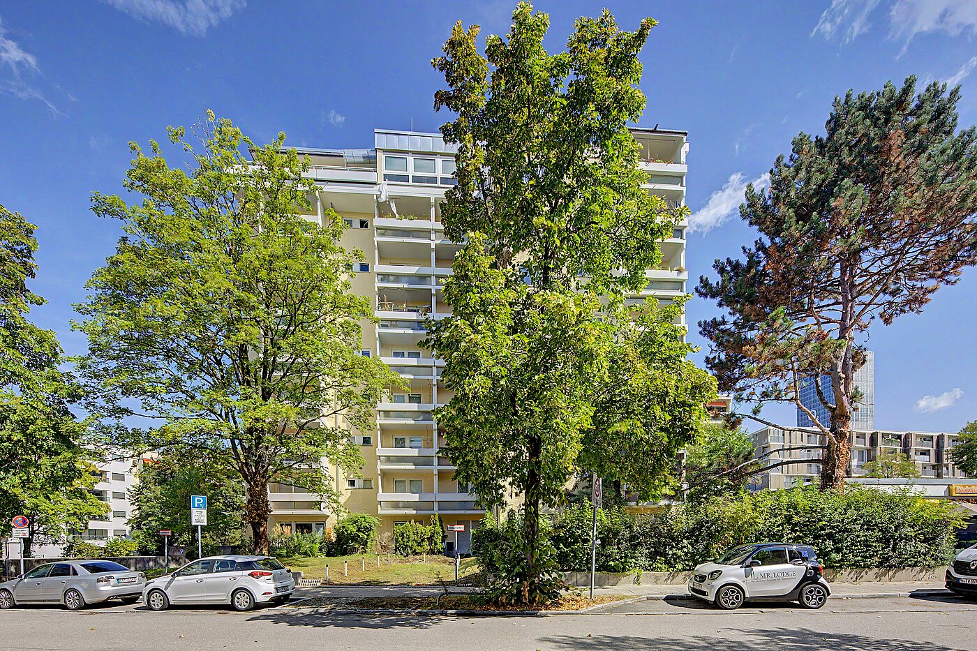 Appartamento al piano terra a 2 camere | München-Moosach | 70462 | Außenansicht