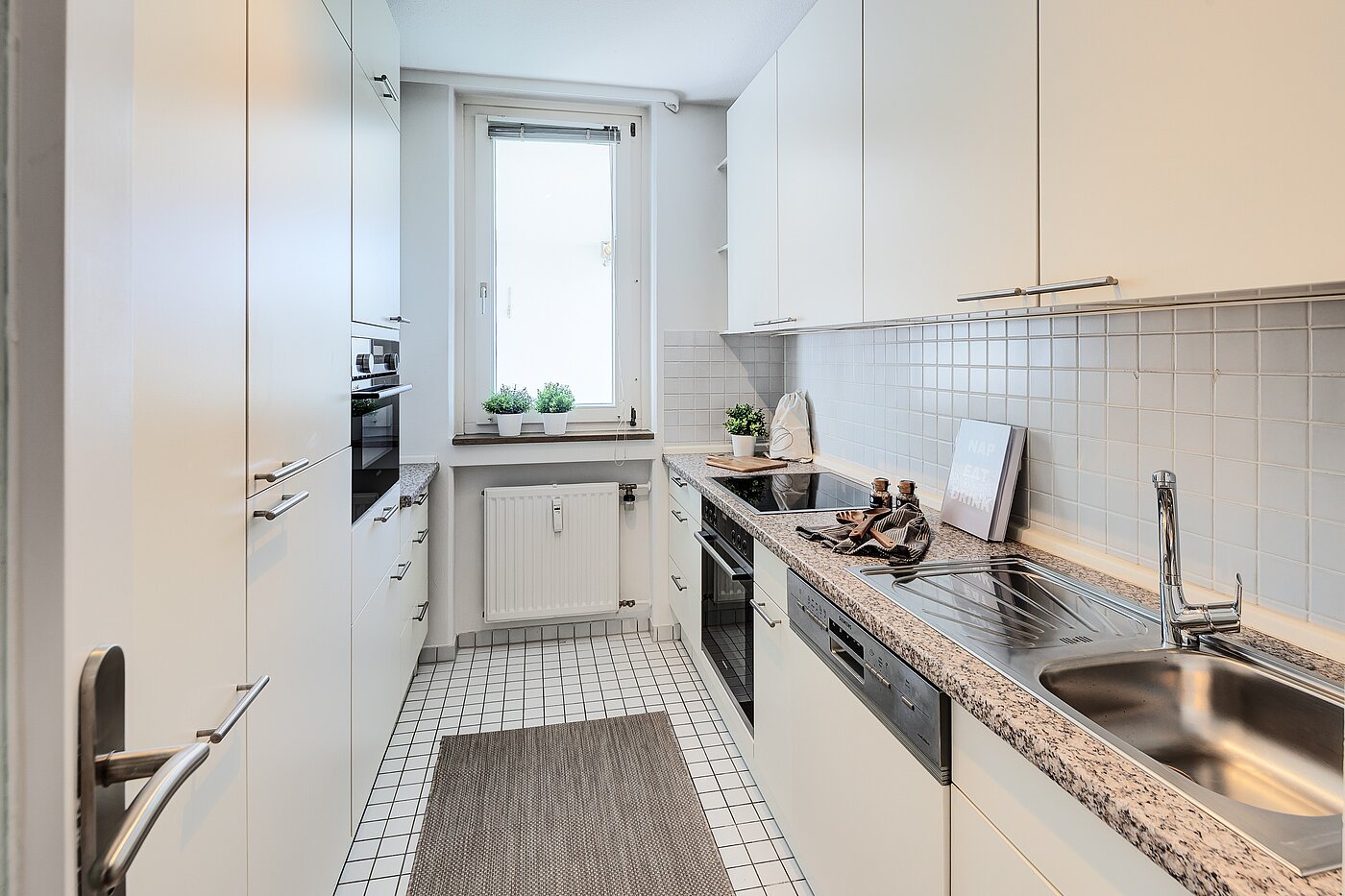 Appartamento a 3 camere | München-Oberföhring | 70246 | Voll eingerichtete Küche...