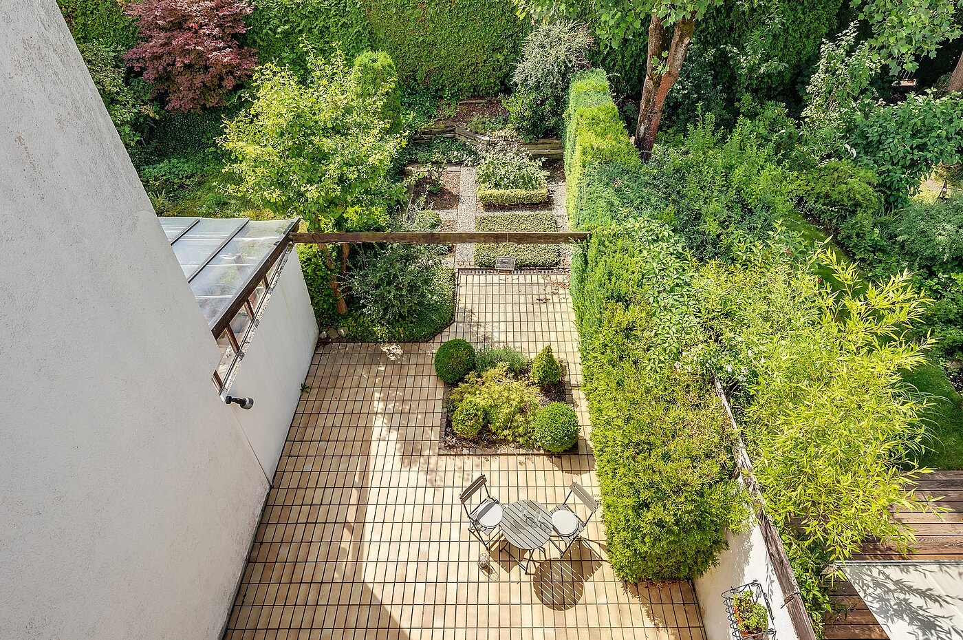 Appartamento a 5.5 camere | Weßling | 1907ML4 | Blick in den Garten