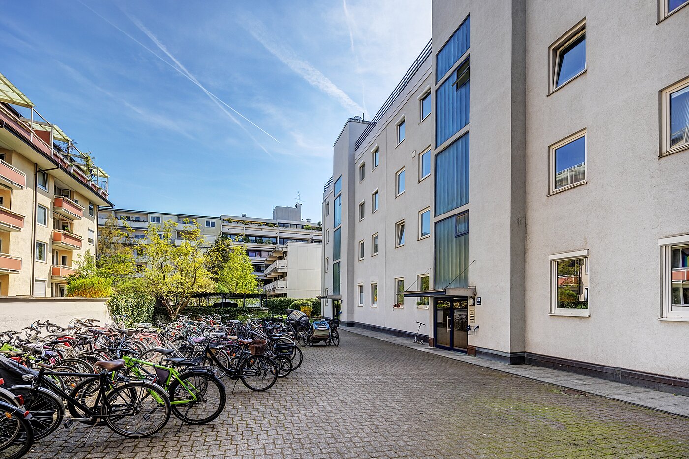 Appartamento al piano terra a 2 camere | München-Schwabing | 70394 | Objektansicht