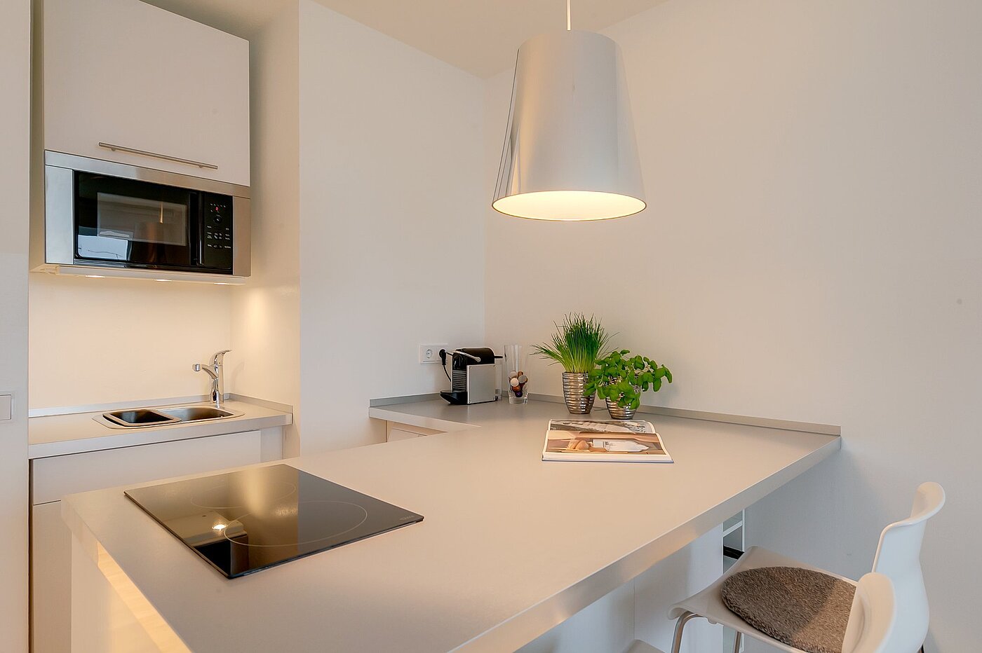 Appartamento a 1 camera | München-Nymphenburg | 2102ML7 | Küchenzeile...