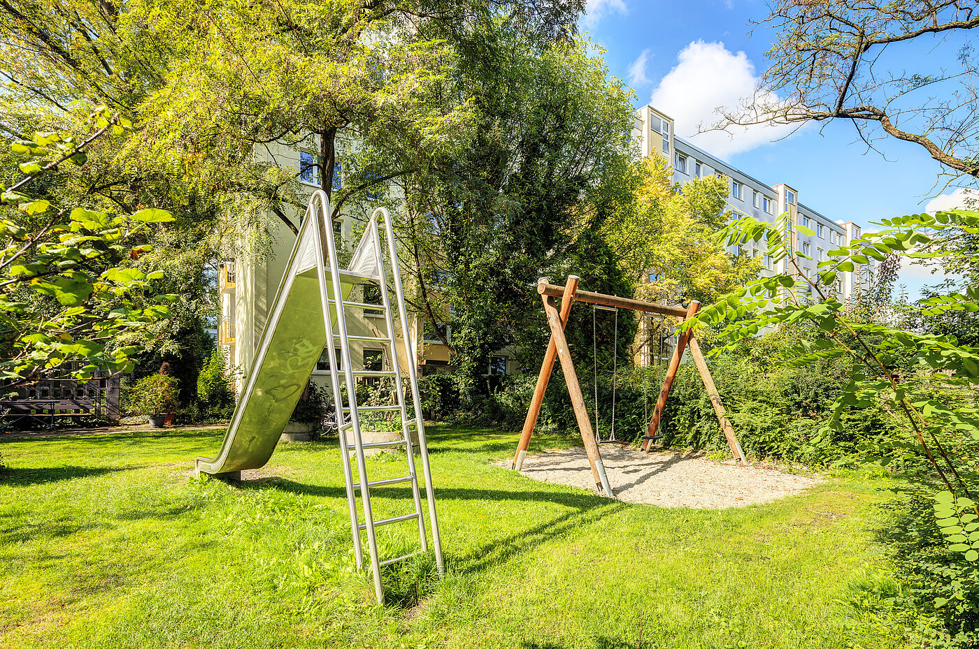 Appartamento a 2 camere | München-Bogenhausen | 70287 | ...mit Gemeinschaftsflächen