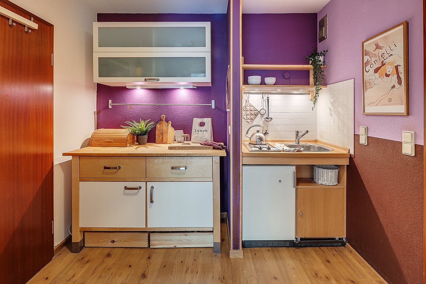 Appartamento a 1 camera | München-Schwabing | 2104ML4 | Charmante Küchenzeile