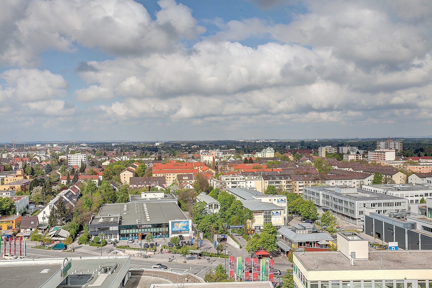 Appartamento a 1 camera | München-Moosach | 70092 | Tolle Aussichten