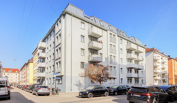 Appartamento a 2 camere | München-Maxvorstadt | 70398 | Gebäudeansicht