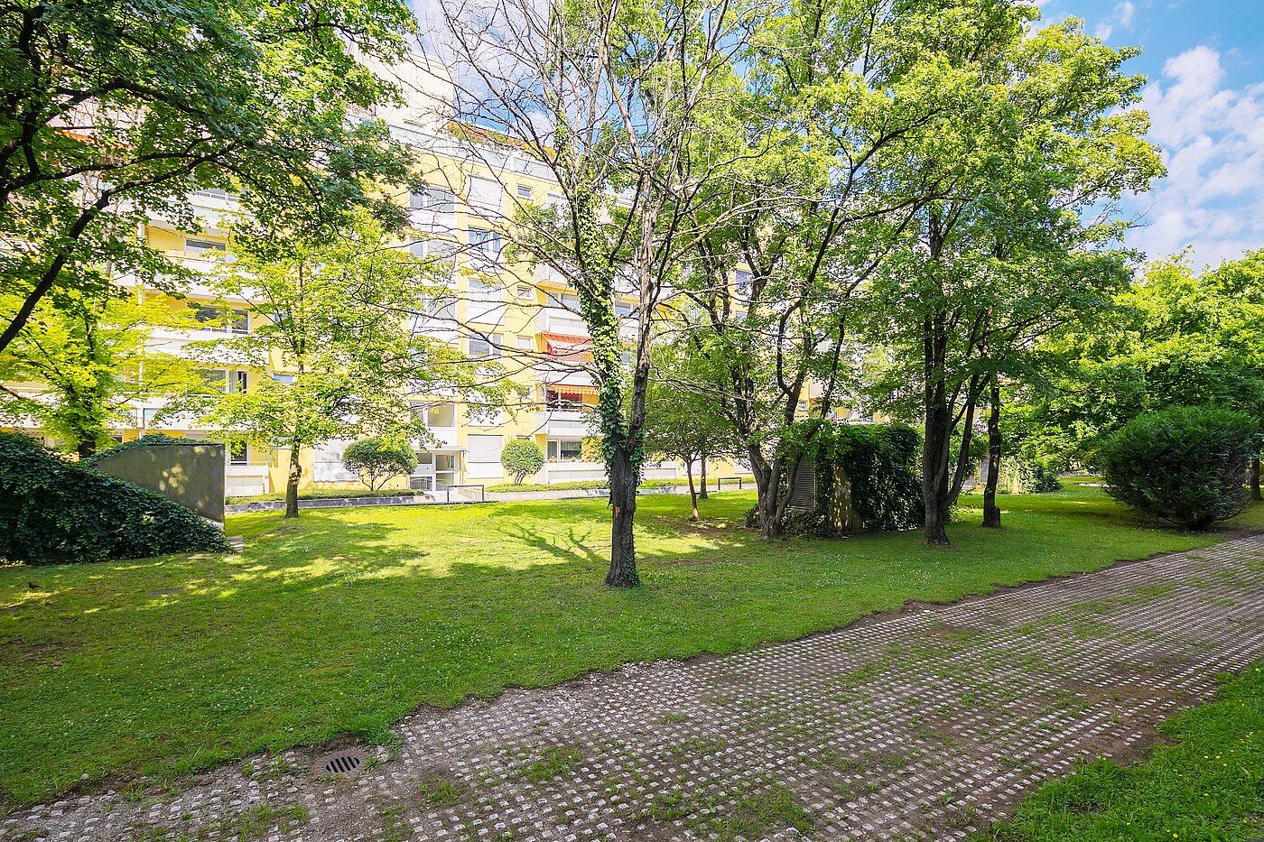 Appartamento al piano terra a 1 camera | München-Nymphenburg | 2203ML1 | ...mit grünen Aussichten