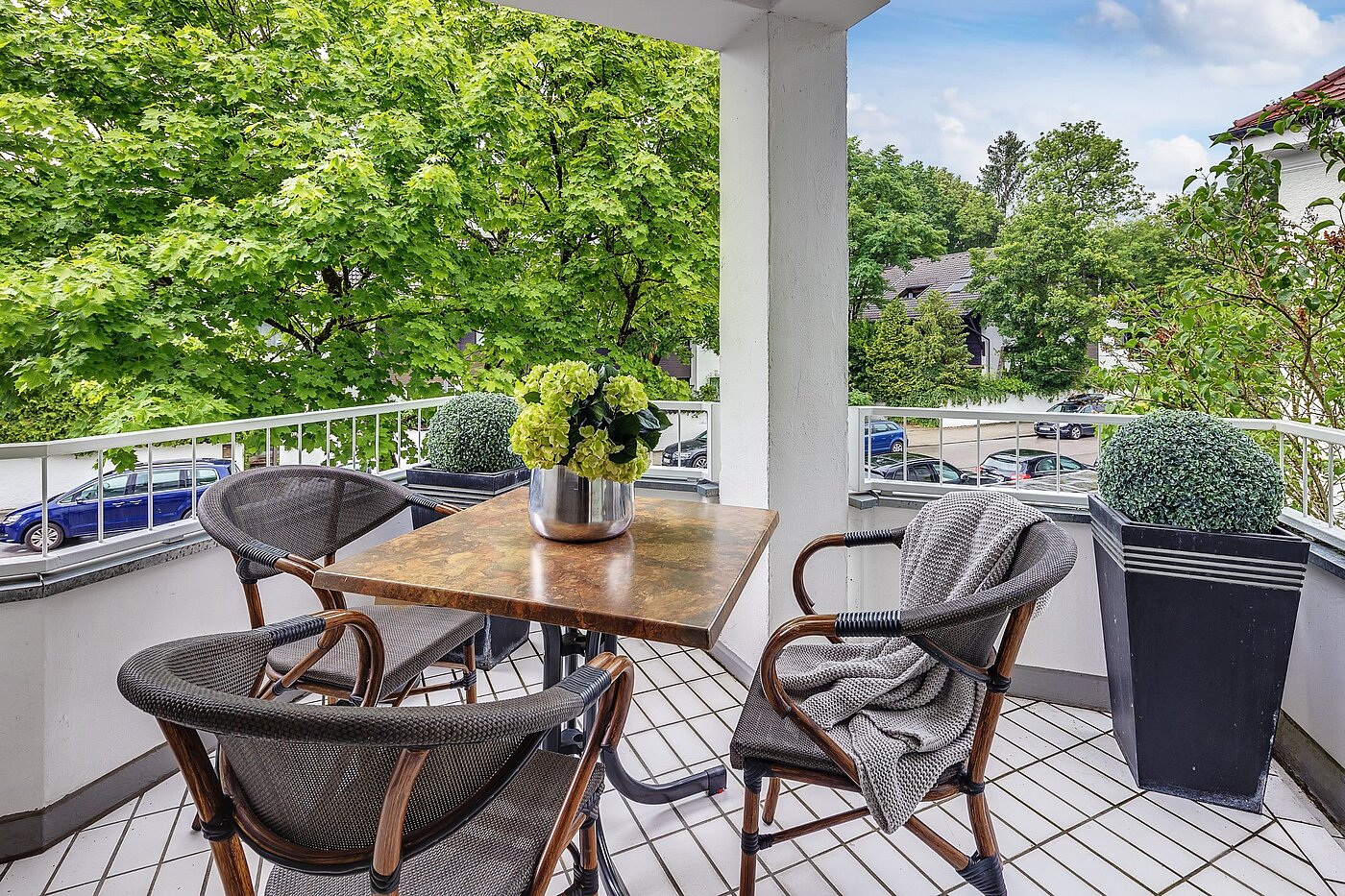 Appartamento a 3 camere | München-Harlaching | 2108ML3 | ...zum Balkon