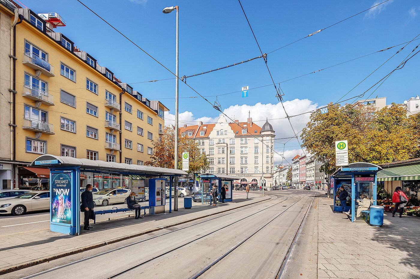 Appartamento a 2 camere | München-Schwabing | 2205ML71 | Der Kurfürstenplatz in der Nähe, beste öffentl. Anbindung