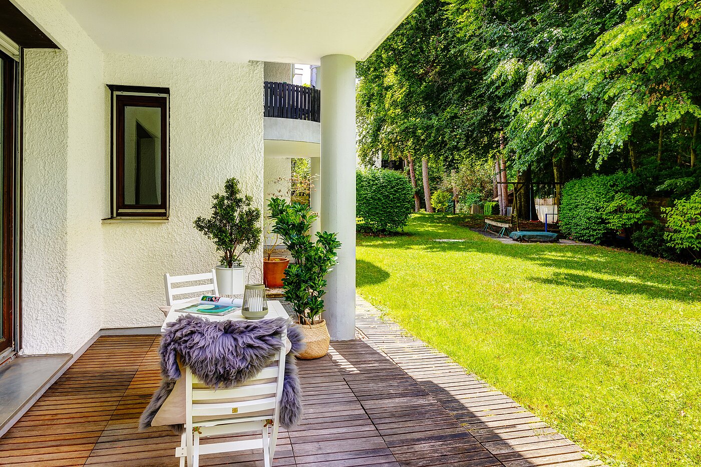 Appartamento al piano terra a 2.5 camere | München-Harlaching | 70018 | ...mit herrlicher West-Terrasse
