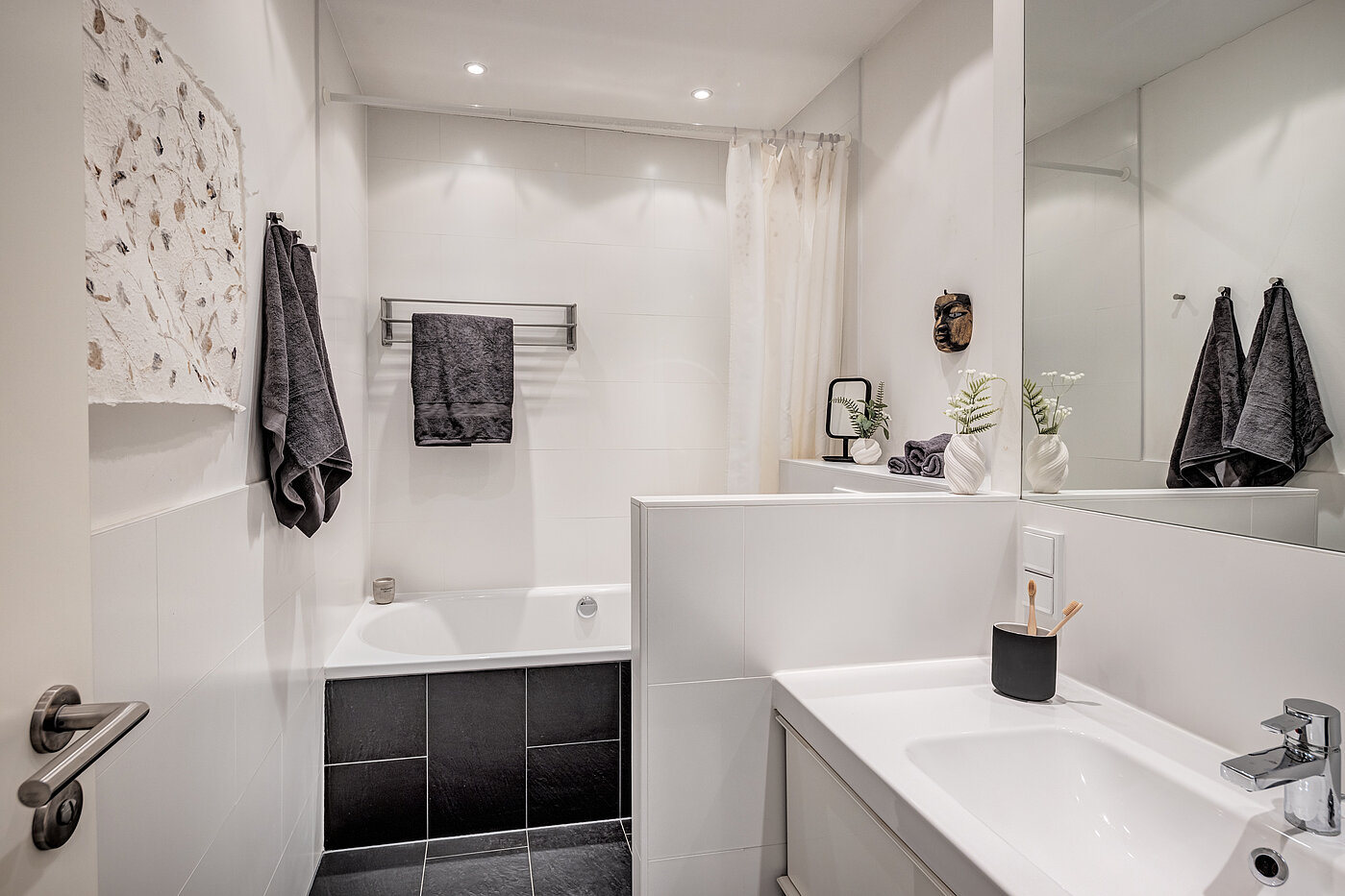 Appartamento al piano terra a 2 camere | München-Schwabing | 70394 | ...mit Badewanne