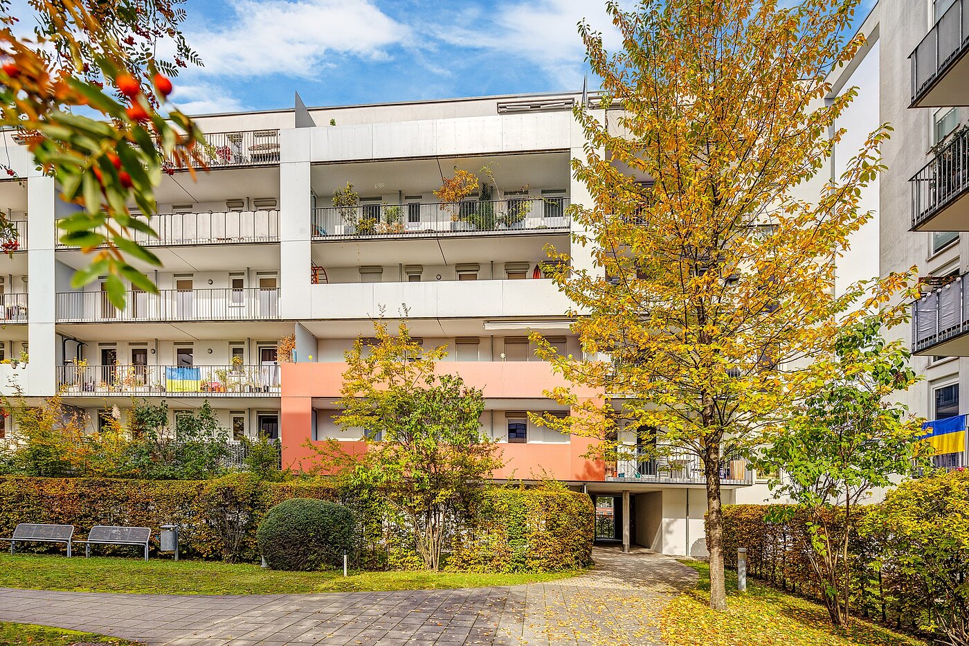 Appartamento a 2.5 camere | München-Schwanthalerhöhe | 2210ML2 | Innenhof Ansicht