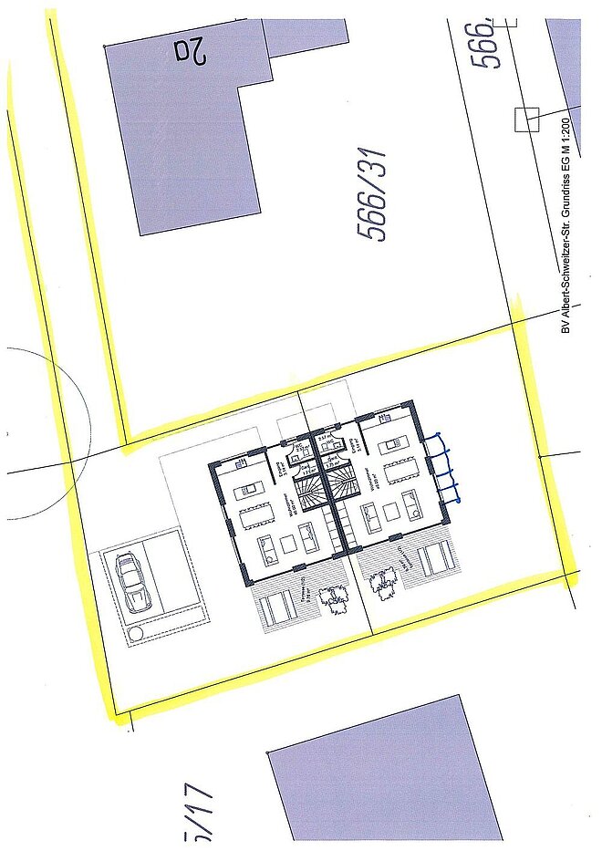 Casa indipendente a 5 camere | Germering | 1712AK1 | Planung mit 2 DHH