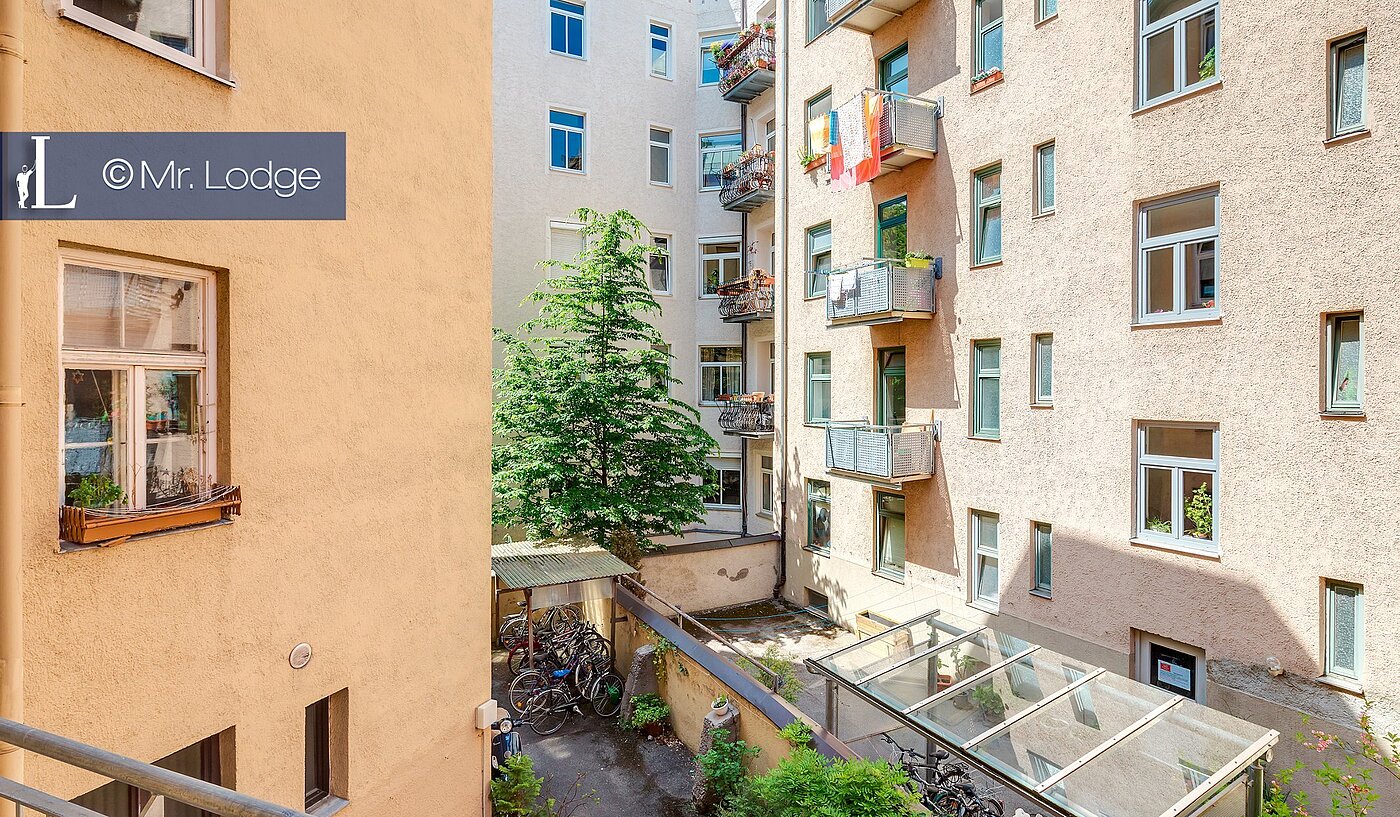 Appartamento a 3.5 camere | München-Haidhausen | 1803ML1 | Typischer Innenhof