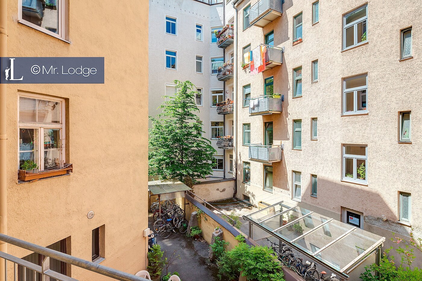 Appartamento a 3.5 camere | München-Haidhausen | 1803ML1 | Typischer Innenhof