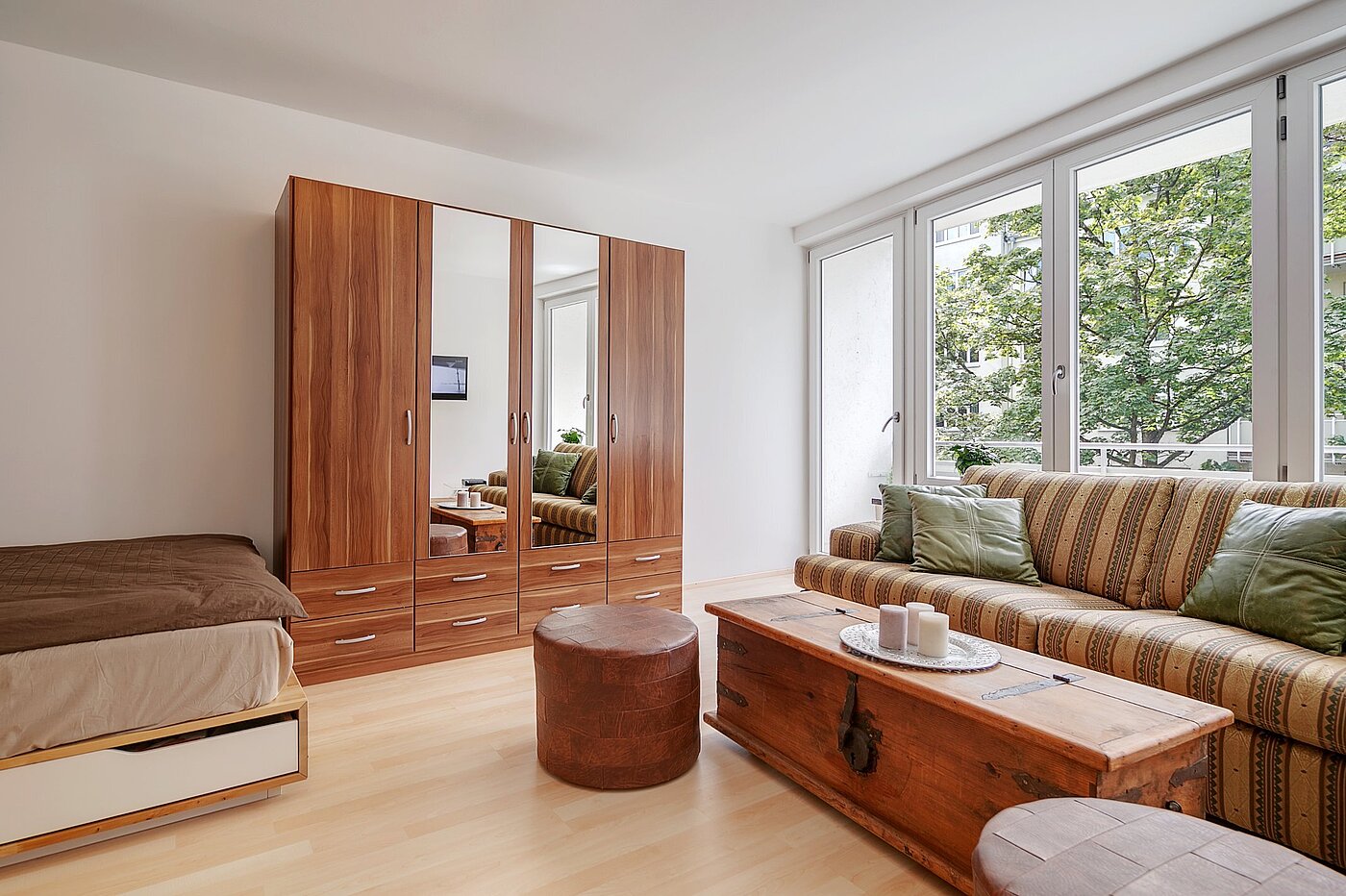 Appartamento a 1 camera | München-Schwabing | 2105ML1 | Wohnen