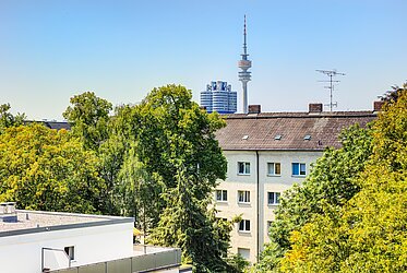 Milbertshofen: monolocale in posizione centrale ma tranquilla - disponibile
